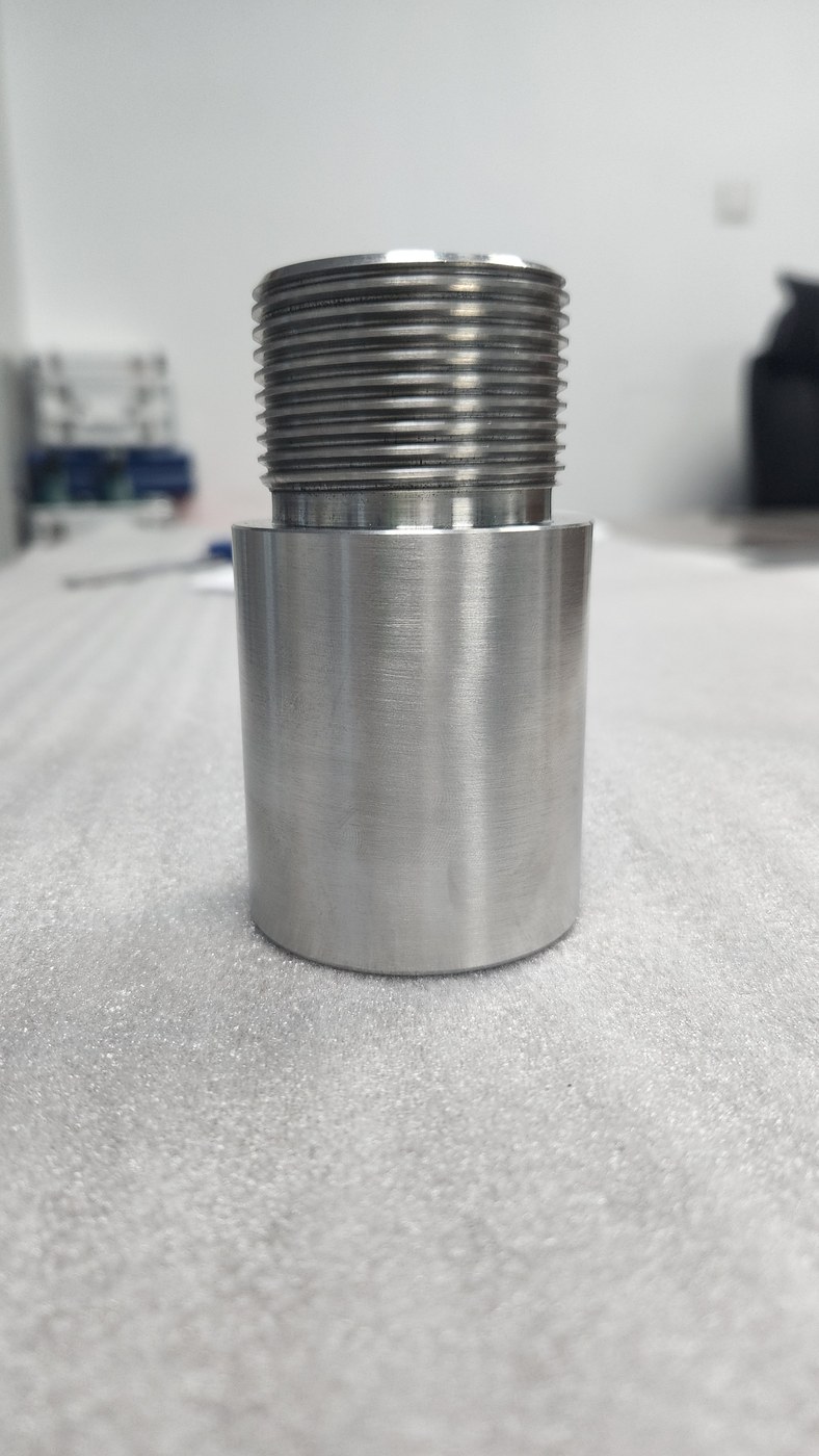 不锈钢外螺纹连接套小批量加工