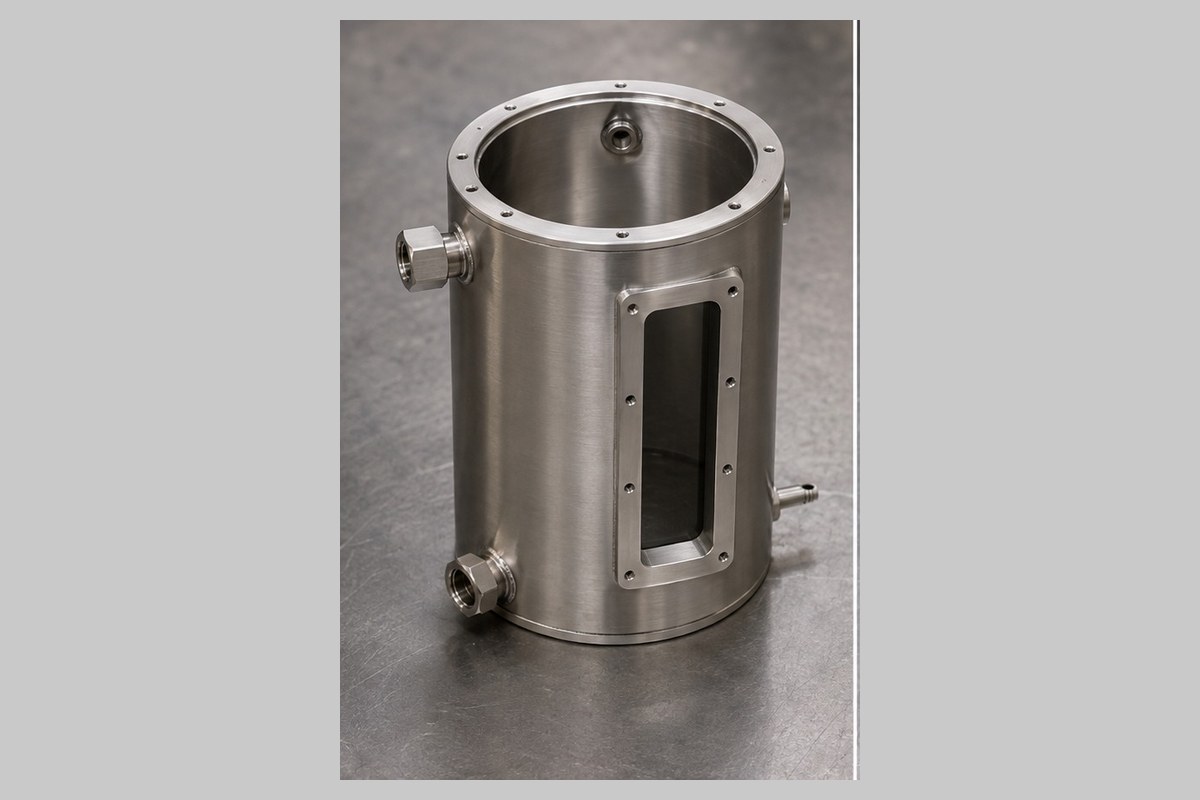 不锈钢VAC tank腔体组件小批量加工